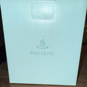 PartyLite Tan Candle Holder Box